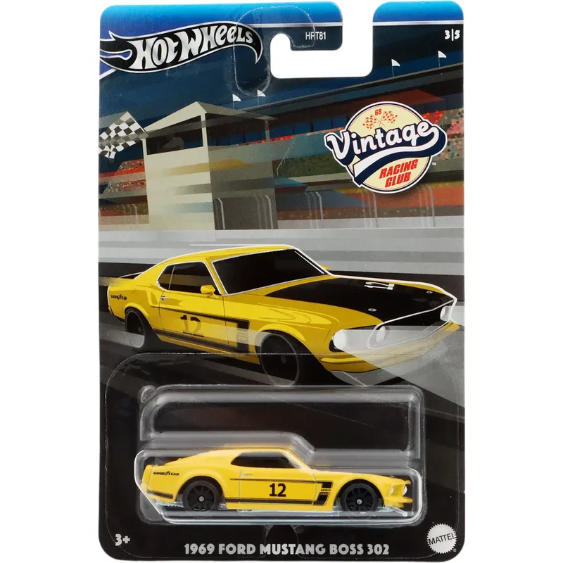 1969 Ford Mustang Boss 302 - Vintage Racing Club - HW