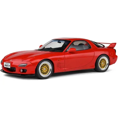 Mazda RX7 (FD3S) - 1994 - Röd - Solido - 1:18