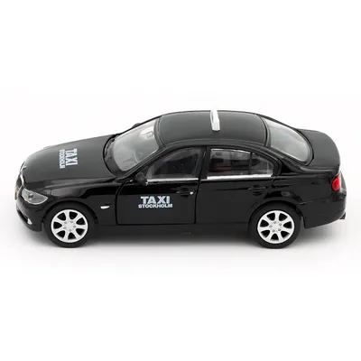 BMW 318i - Taxi Stockholm - Welly - 1:38 - 12 cm
