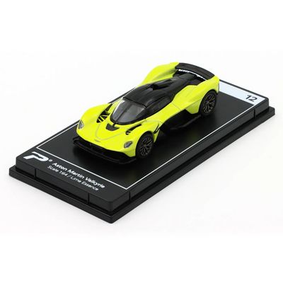 Aston Martin Valkyrie - Gul - PosterCars - 1:64