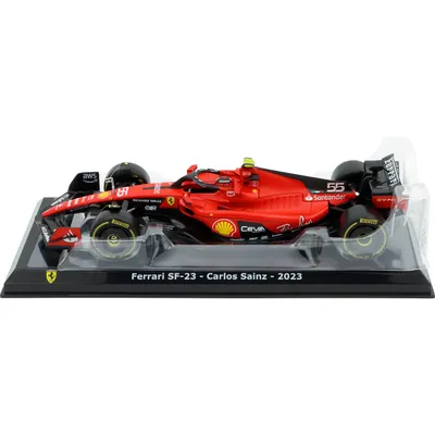 F1 - Ferrari - SF-23 - Carlos Sainz #55 - Bburago - 1:24