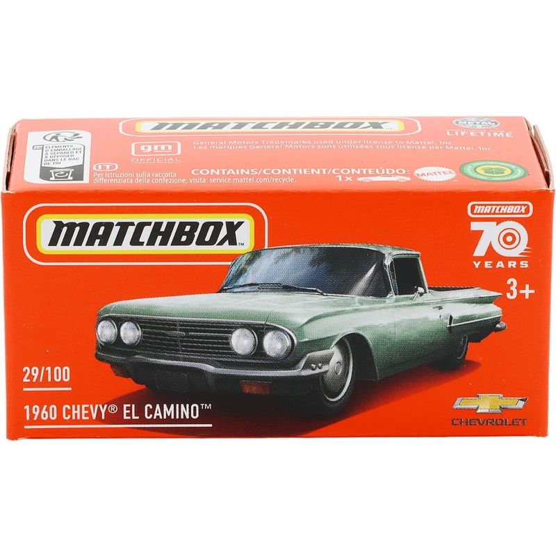 1960 Chevy El Camino - Grön - Power Grab - Matchbox