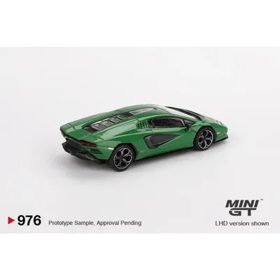 Lamborghini Countach LPI 800-4 - Grön - 976 - Mini GT - 1:64