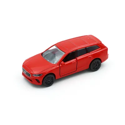 Volvo V90 - Röd - Röd Stuga - Majorette - 7 cm