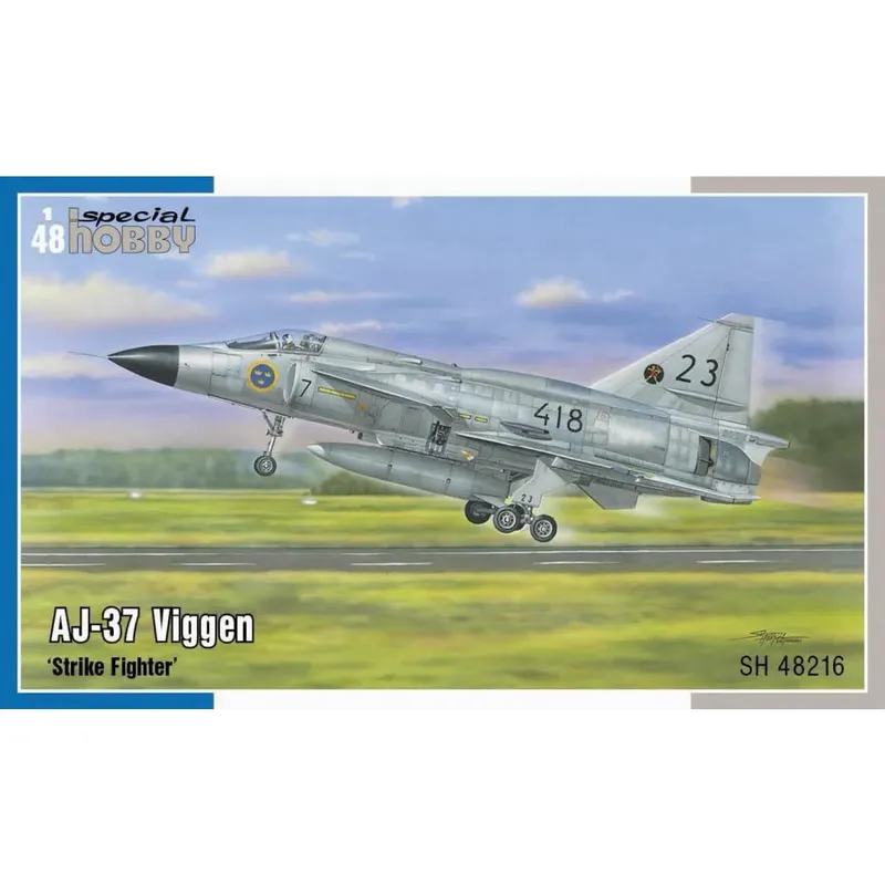 AJ-37 Viggen "Strike Fighter" - 48216 - Special Hobby - 1:48