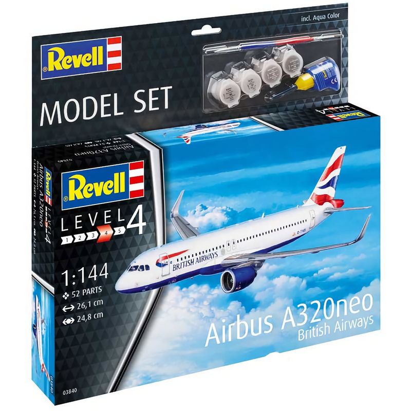 Airbus A320neo - British Airways - 63840 - Revell - 1:144