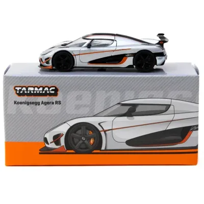 Koenigsegg Agera RS - Moon Silver / Svart - Tarmac Works