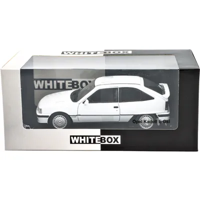 Opel Kadett E GSi - 1985 - Vit - WhiteBox - 1:24