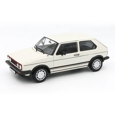 Volkswagen Golf I GTI - Vit - Welly - 1:18