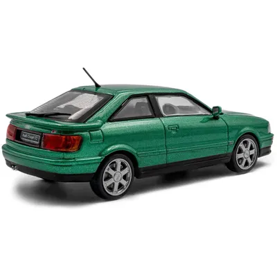 Audi Coupé S2 - Grön - 2003 - Solido - 1:43
