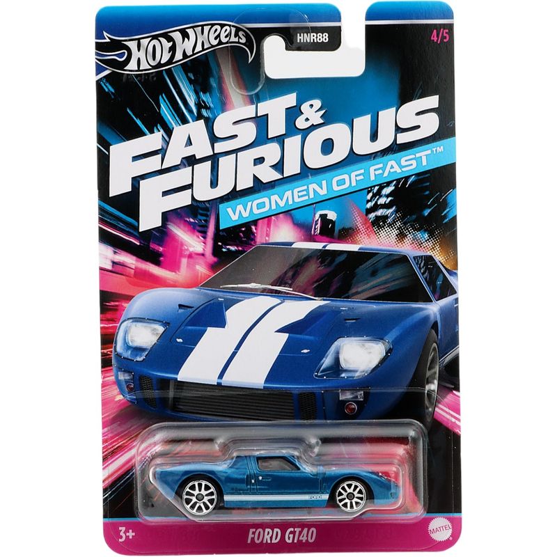 Ford GT40 - Blå - Women of Fast - 4/5 - Hot Wheels