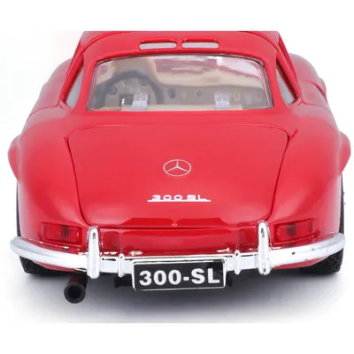 Mercedes-Benz 300 SL (1954) - W198 - Rød - Bburago - 1:24