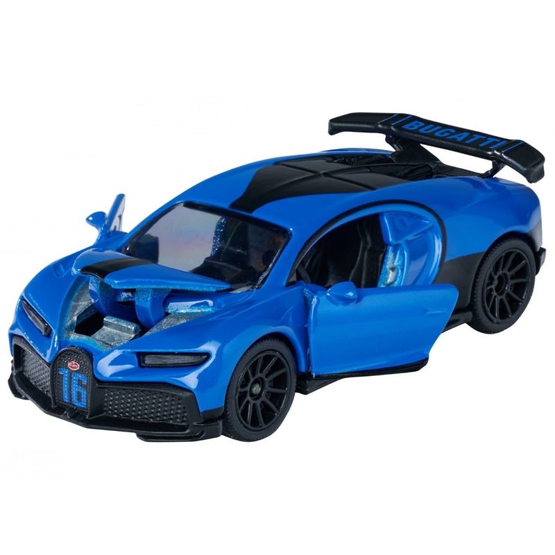 Bugatti Chiron Pur Sport - Blå - Deluxe Cars - Majorette