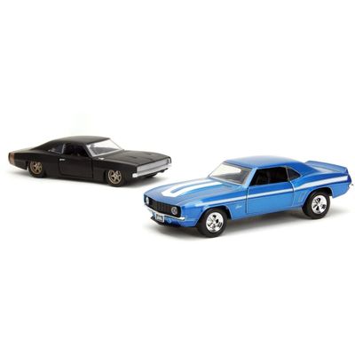 Chevrolet Camaro + Dodge Charger Widebody - F&F - Jada Toys