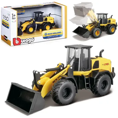 Hjullastare - New Holland W170D - Bburago