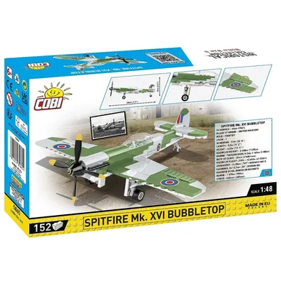 Spitfire Mk. XVI Bubbletop - Byggklossar - 5865 - COBI - 1:48