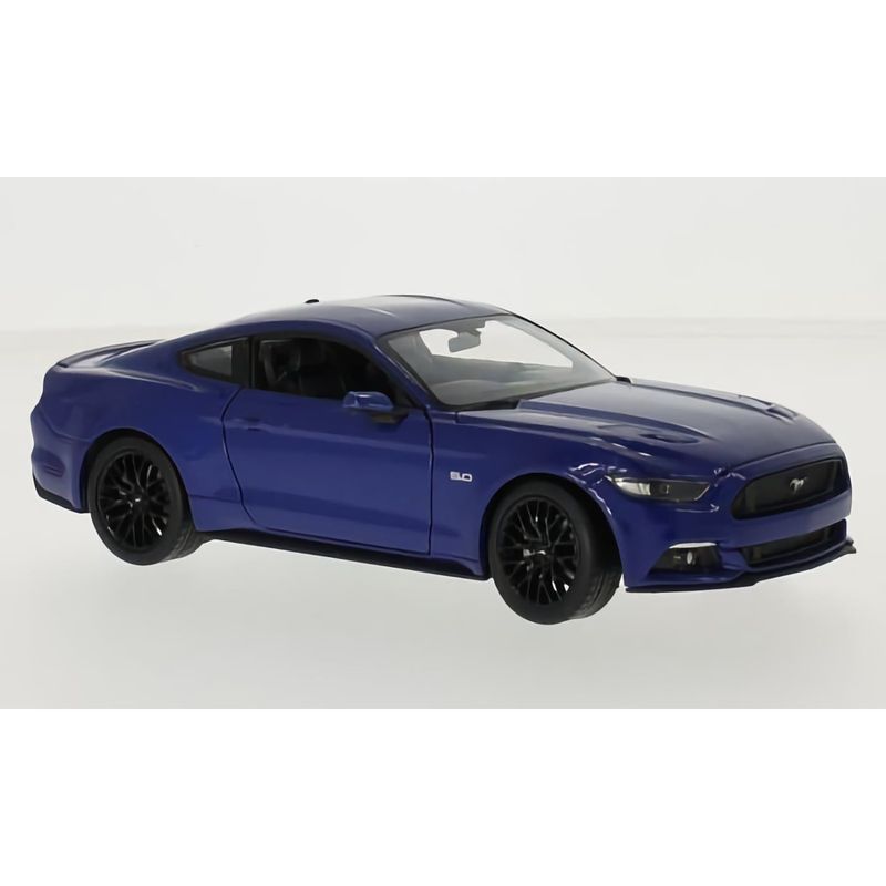 2015 Ford Mustang GT - Blå - 1:24 - Welly