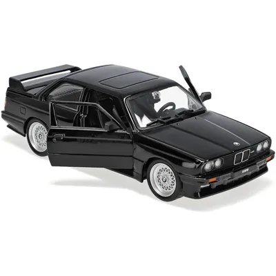 BMW M3 (E30) - 1988 - Svart - Bburago - 1:24