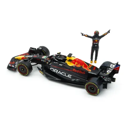 Red Bull - RB19 - Bil och Max samlarfigur - Bburago - 1:24