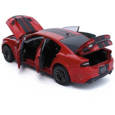 Dodge Charger SRT Hellcat - Röd - Ljud & Ljus - Tayumo - 1:32