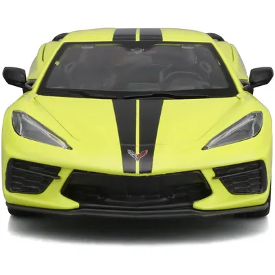 2020 Chevrolet Corvette Stingray Coupe Z51 - Gul - Maisto - 1:24