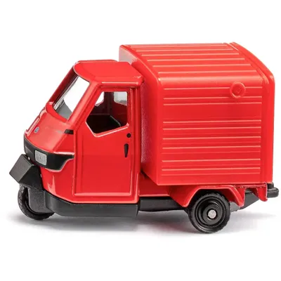 Piaggio Ape 50 - Röd - 1583 - Siku - 6 cm