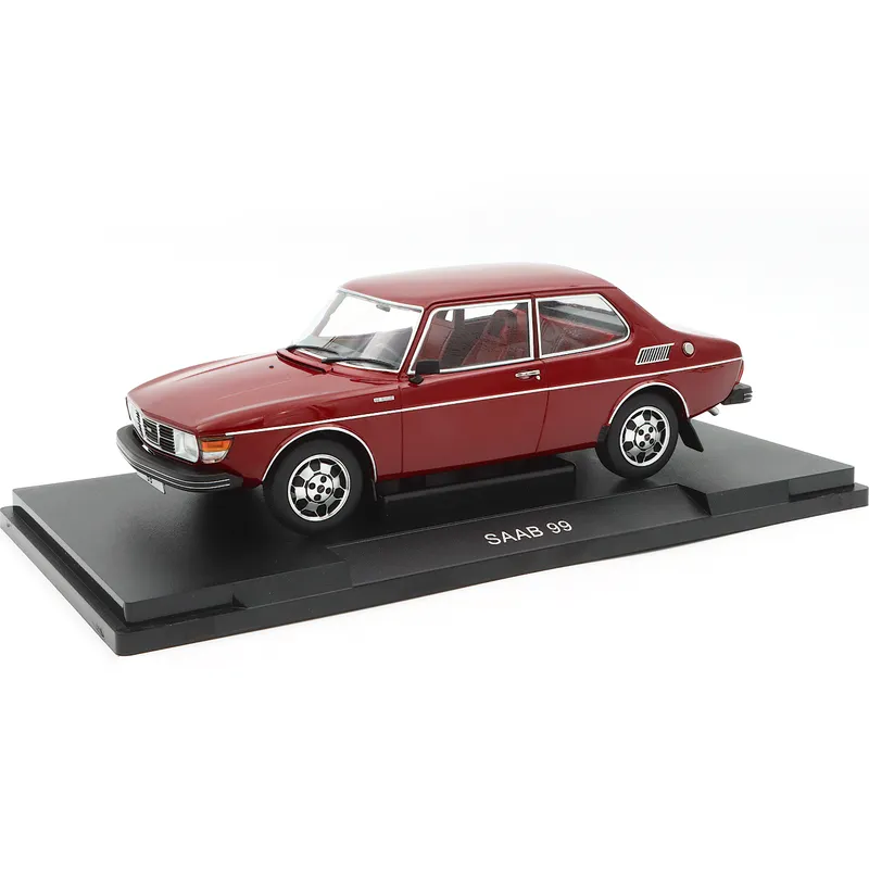 Saab 99 EMS - Mörkröd - 1977 - Modelcar Group - 1:18