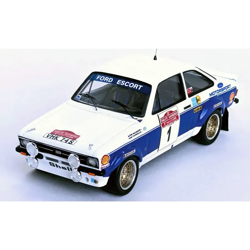 Ford Escort RS 1800 MKII - Waldegård / Thorszelius - Sanremo 1977 - Trofeu - 1:43