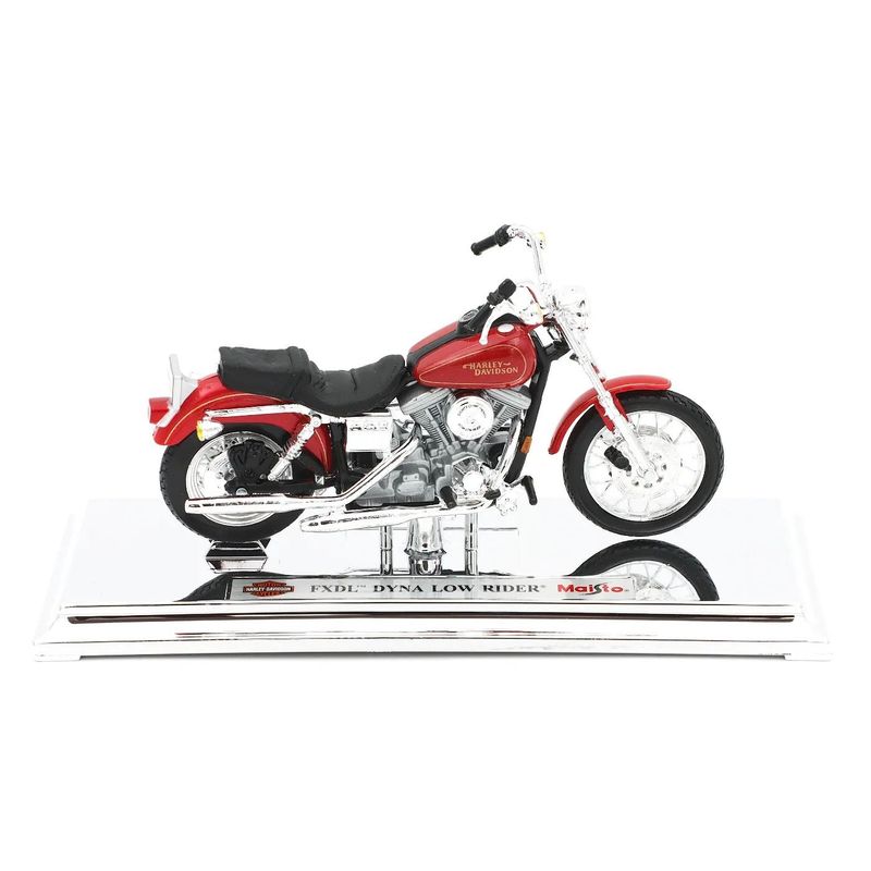 FXDL Dyna Low Rider - Harley-Davidson - Röd - Maisto - 1:18