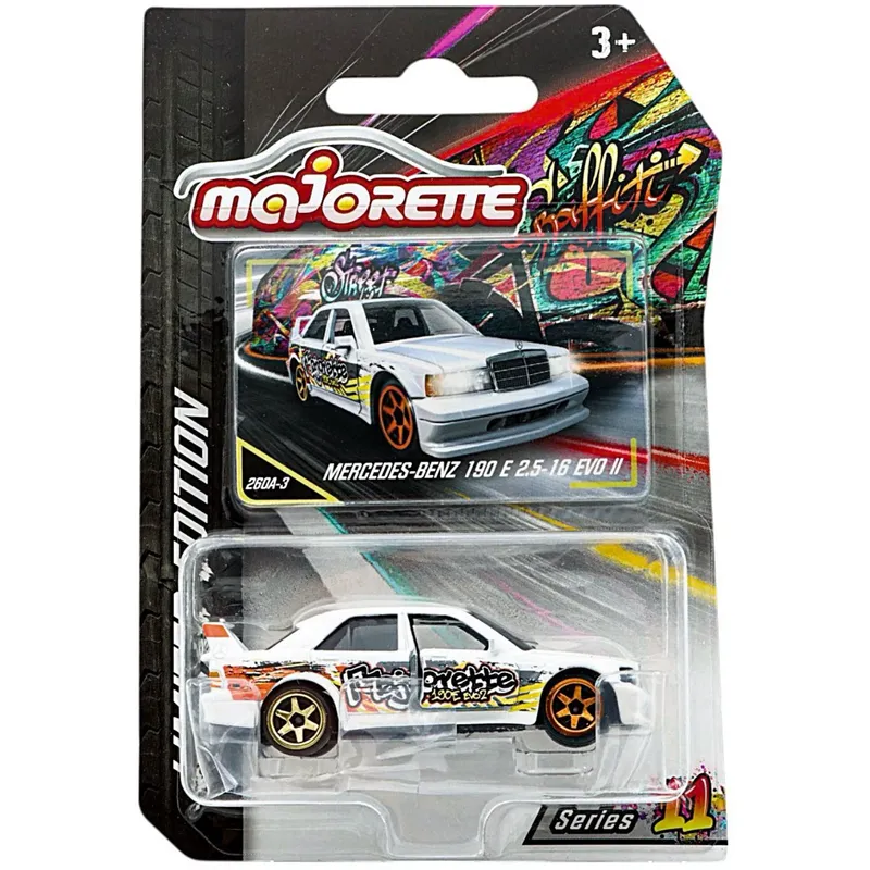 Mercedes-Benz 190 E 2.5-16 Evo II - Graffiti - Majorette