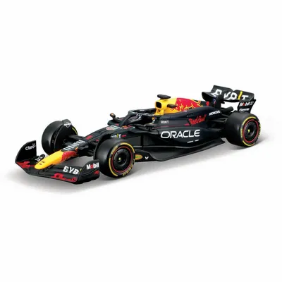Red Bull RB20 - Radiostyrd F1-bil med Racing Track - Verstappen - Bburago