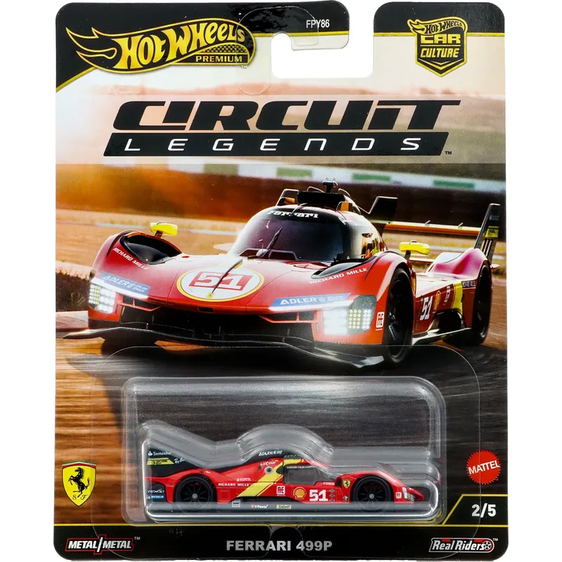 Ferrari 499P - Circuit Legends - Hot Wheels