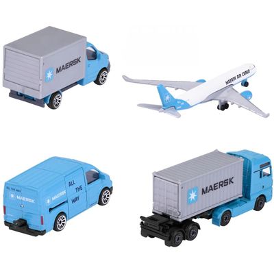 MAERSK - 4-pack Giftpack - Logistic - Majorette