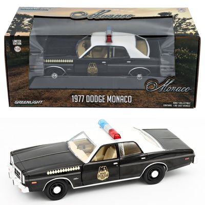 1977 Dodge Monaco - Polisbil - Greenlight - 1:24