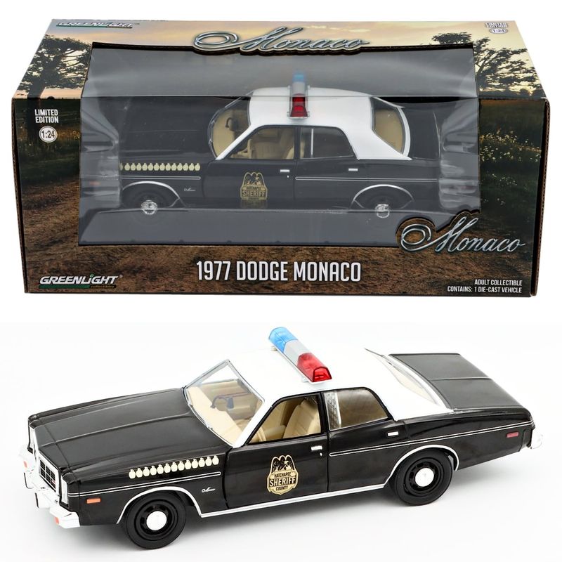 1977 Dodge Monaco - Polisbil - Greenlight - 1:24