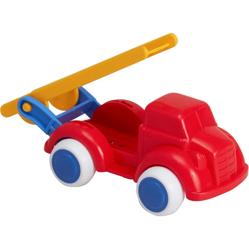 Stegbil (brandbil) - Röd - Maxi - Viking Toys - 14 cm
