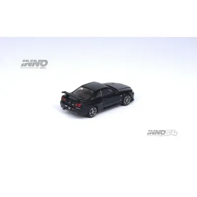 Nissan Skyline GT-R (R34) V-Spec II - Svart - Inno64 - 1:64