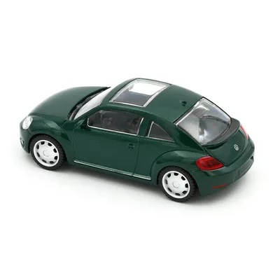 Volkswagen Beetle - Mörkgrön - Rastar - 10 cm