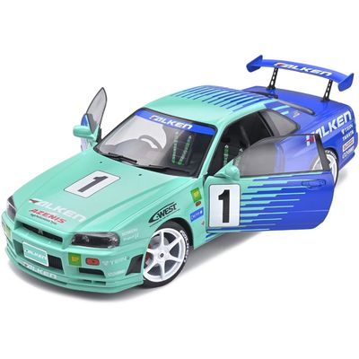 Nissan Skyline GT-R (R34) - 1999 - Falken - Solido - 1:18