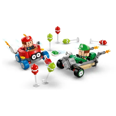 Baby Mario vs. Baby Luigi - Mario Kart - 72034 - LEGO