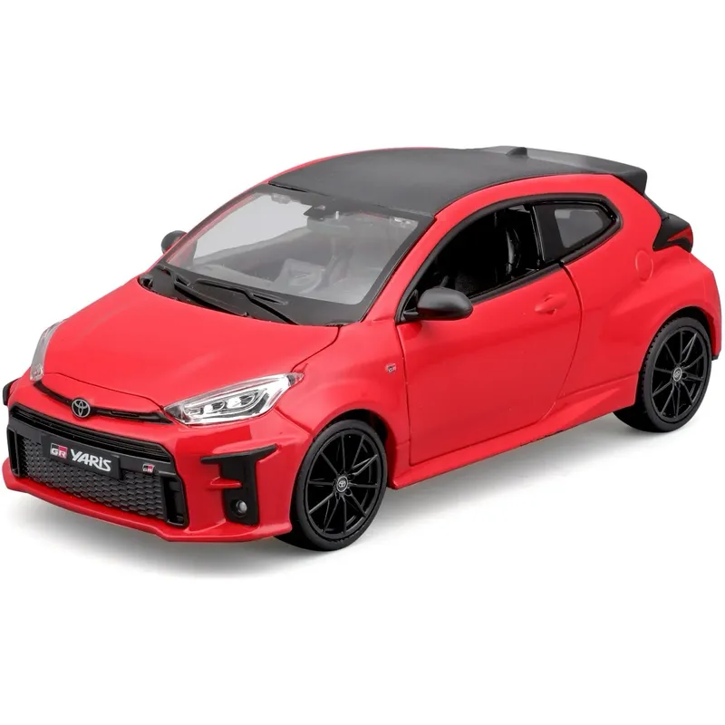 Toyota GR Yaris - 2021 - Röd - Maisto - 1:24