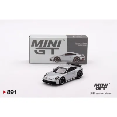 Porsche 911 Dakar - Ice Gray Metallic - 891 - Mini GT - 1:64