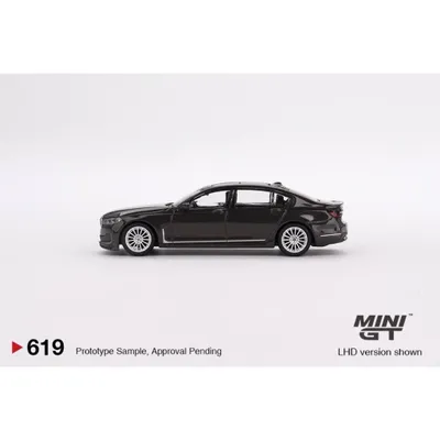 BMW Alpina B7 xDrive - Gråmetallic - 619 - Mini GT - 1:64