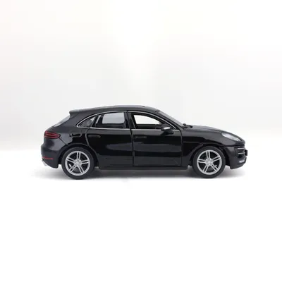 Porsche Macan - Sort - Bburago - 1:24