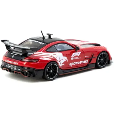 Mercedes-Benz AMG GT Black Series - Röd - Tarmac - 1:64