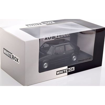 Volkswagen Golf 1 GTI 1976 Svart - WhiteBox - 1:24