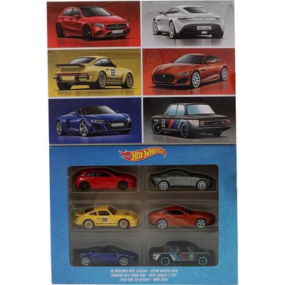 European Speed Machines - 6-pack - Hot Wheels