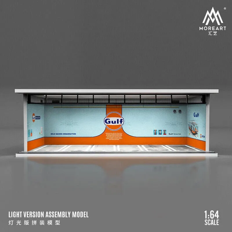 Gulf Parking Garage - LED-belysning - 1:64