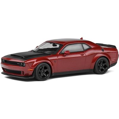 Dodge Challenger Demon - 2018 - Röd - Solido - 1:43