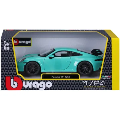 Porsche 911 (992) GT3 - Turkos - Bburago - 1:24